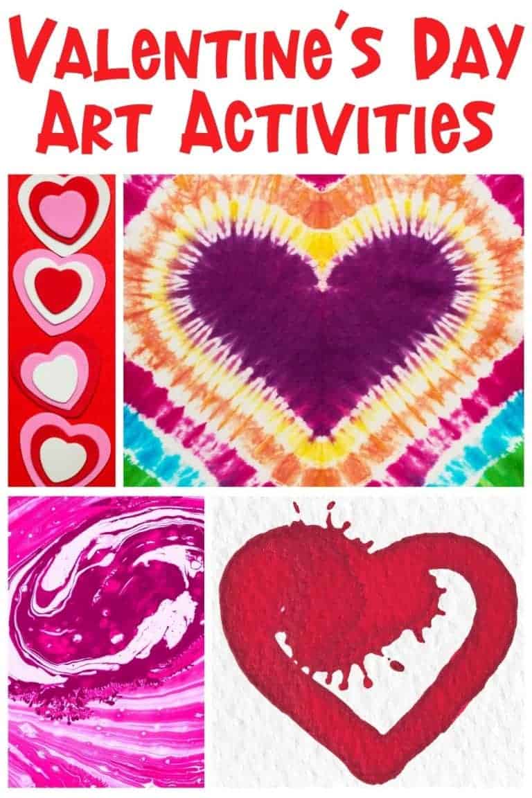 Easy & Educational Valentine’s Day Art Activities