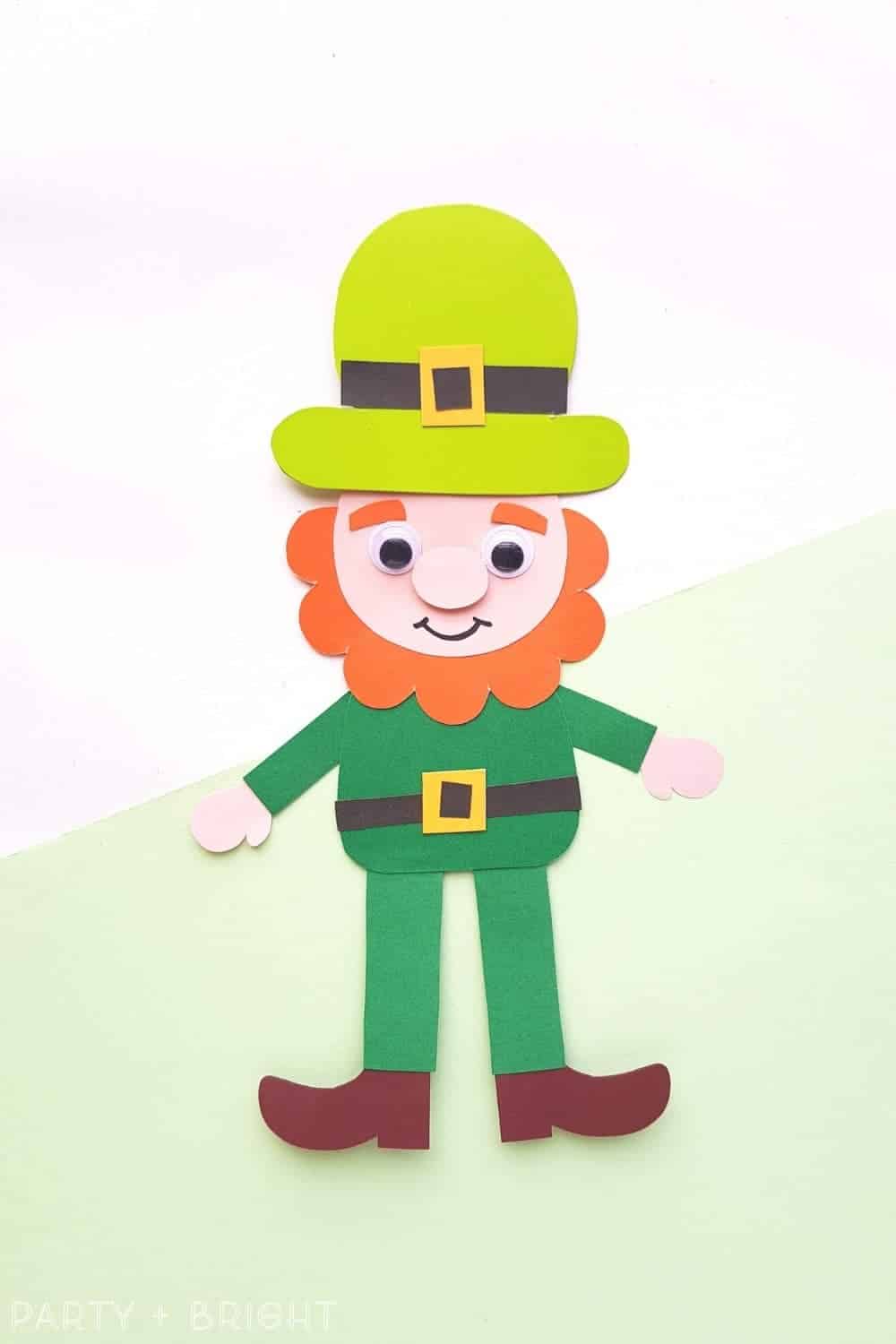 Leprechaun Craft Template