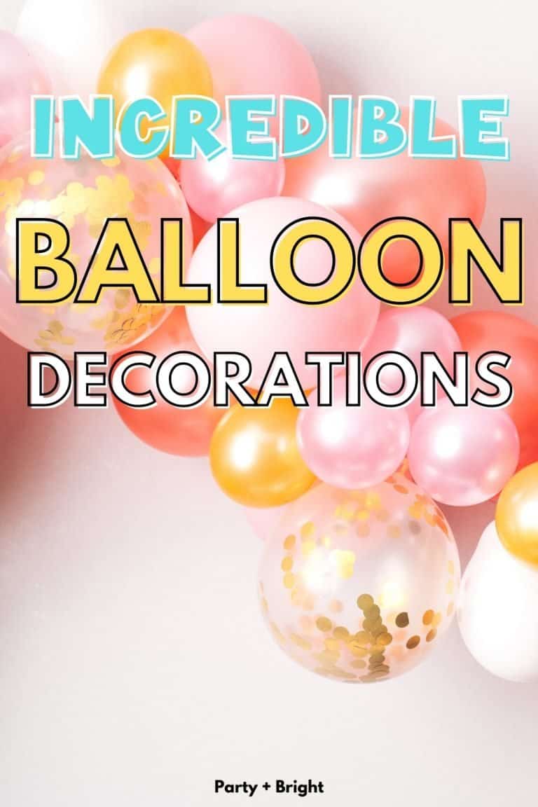18 Balloon Decorating Ideas: DIY Party Decorations