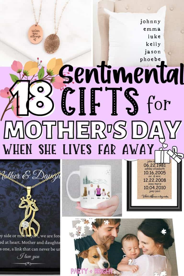 18 Sentimental Mother’s Day Gifts to Send to Mom Who Lives Far Away