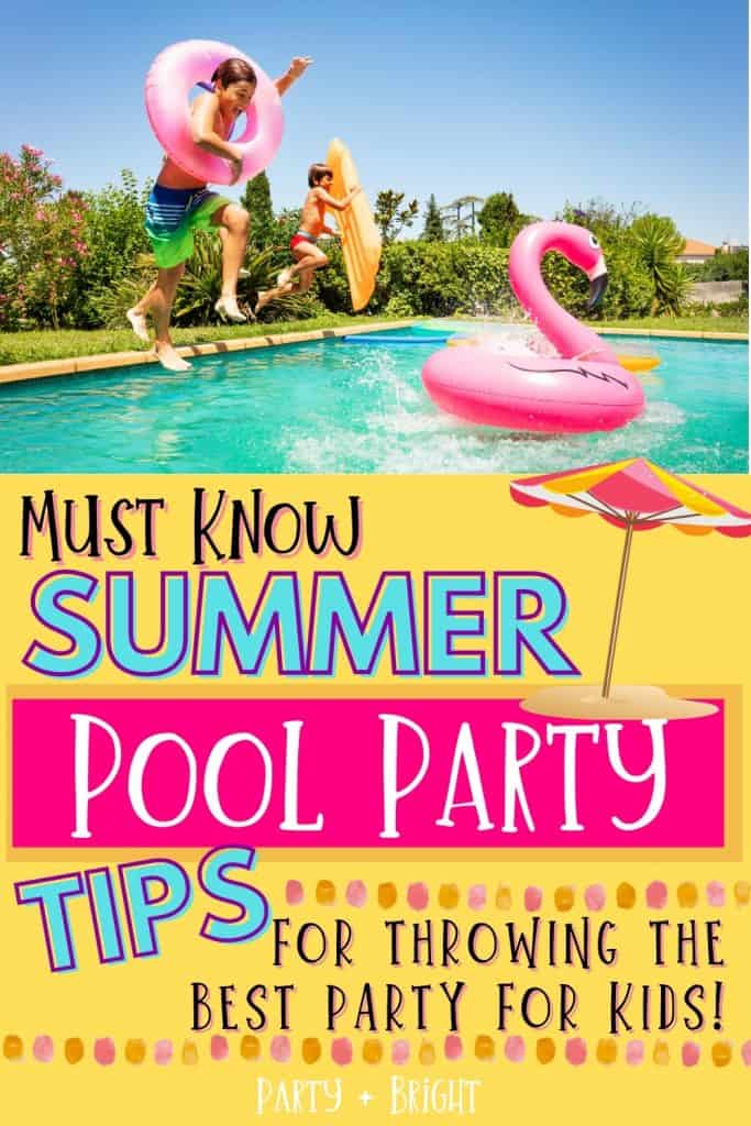 5 Fun Pool Party Themes - Protect-A-Child