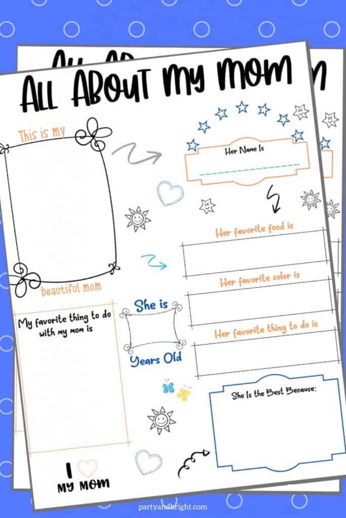 all about mom printable questionnaire