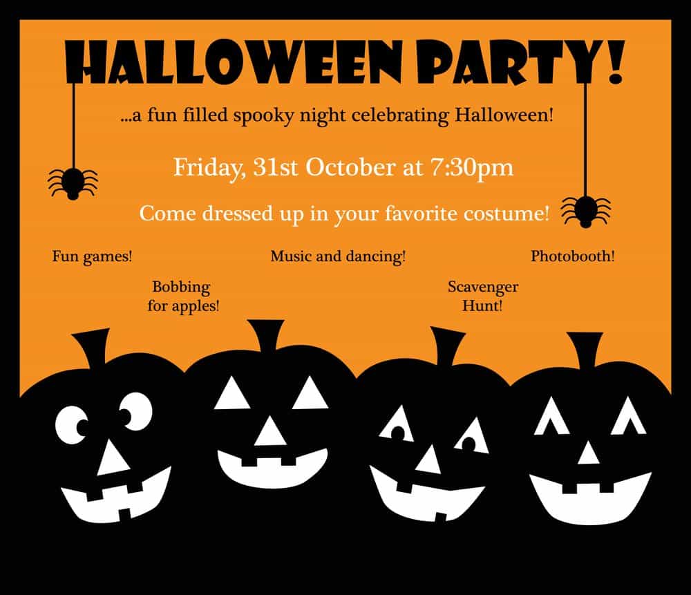 Halloween Invitation Ideas