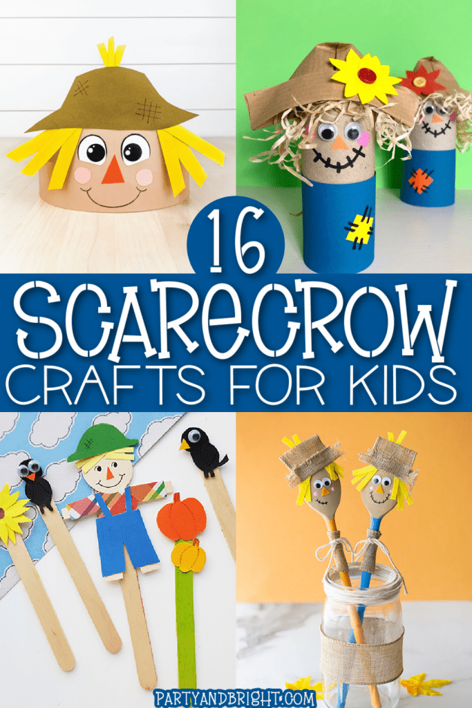 16 Easy Scarecrow Crafts for Kids - The Organized Mom