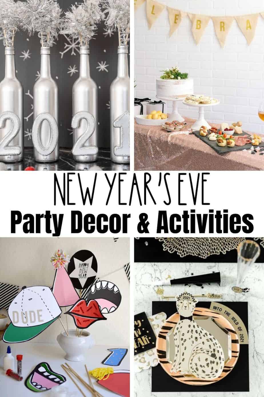 New Year’s Eve Party Décor and Activities