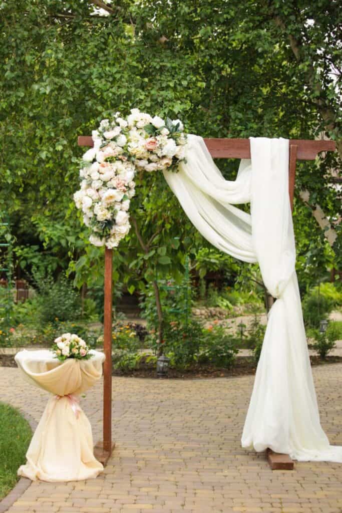 Guide Which is the Best Fabric For Wedding Arch Draping