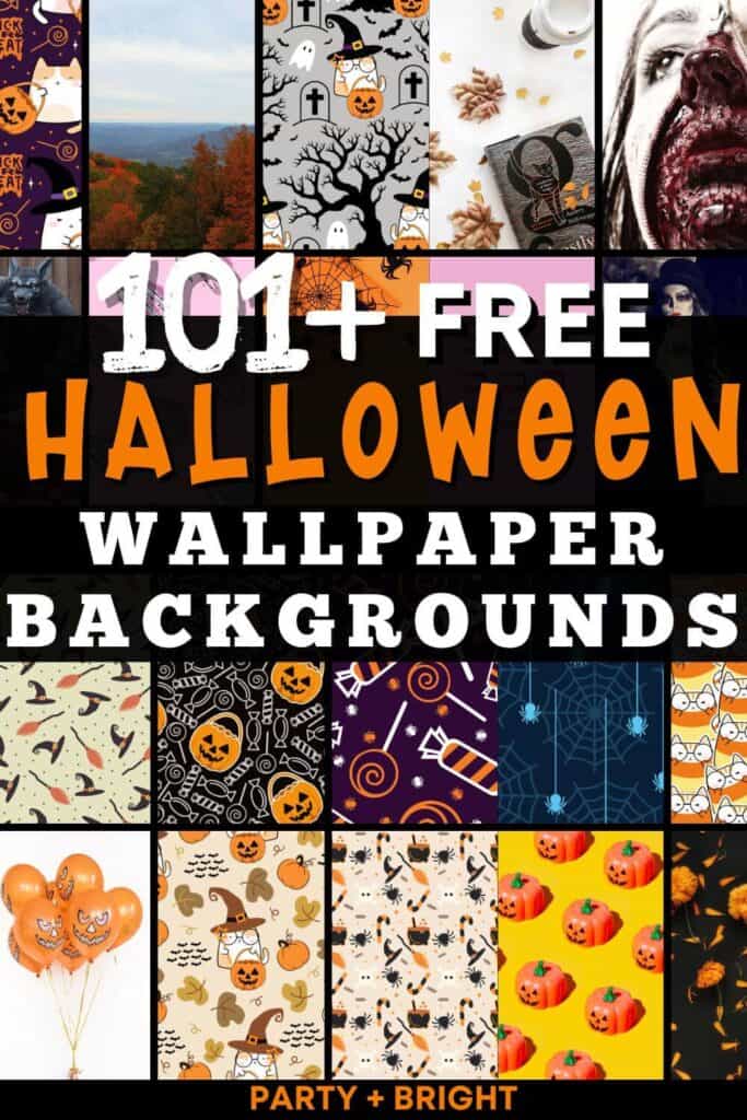 collage of iphone halloween wallpapers and backgrounds